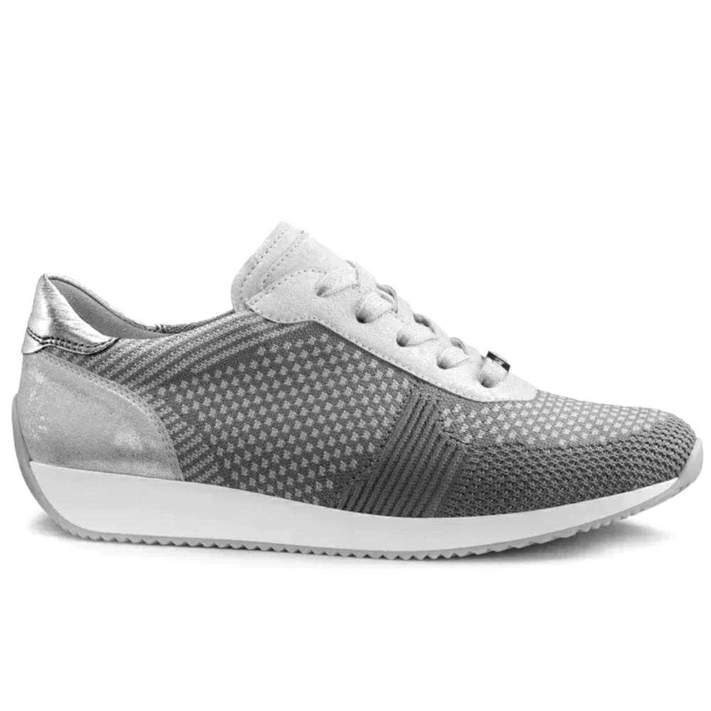Ara Women's Lilly II Sneakers,ColorPebble Wovenstretch, Size UK 6/US 8.5 Women's